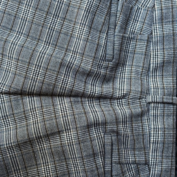 Loft Plus ~ Glen Plaid High Waist Curvy Wide Leg Trouser in size 16 NWOT - Picture 3 of 7